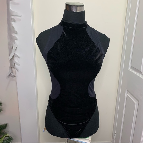 La SenZa Chic Flattering Valour Mesh OpenBack Cut Versatile lingerieBodysuit Top - Picture 15 of 16